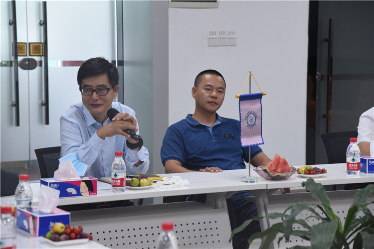 全國衛生產業企業管理協會凈水產業分會唐會長一行蒞臨家樂士參觀考察