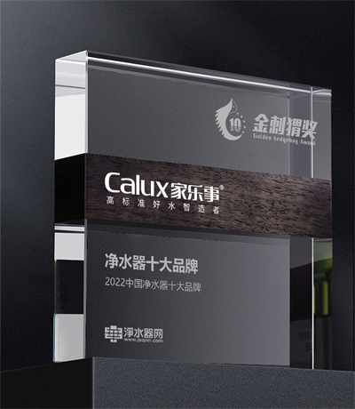 金刺猬獎(jiǎng)“凈水器十大品牌” 金刺猬獎(jiǎng)“凈水器十大品牌”